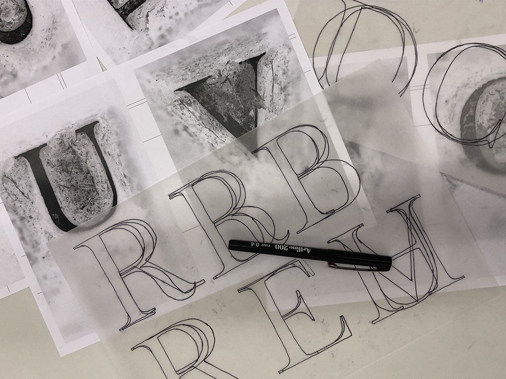 Sources analysed in detail to identify design features and patterns across the alphabet